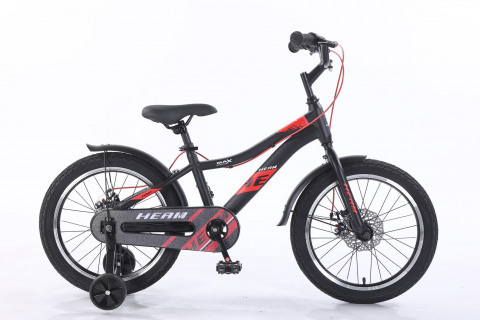 HEAM 18 FATBOY Disk Матовый Чёрный/Красный