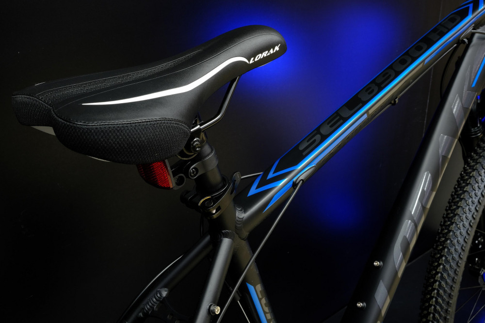 Lorak Sel 8900 HD Чёрный/Синий Матовый 17р (на рост 155-173)