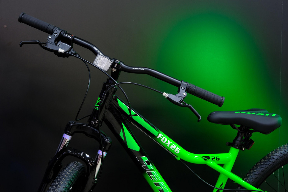 Heam FOX 26 Чёрно/Зелёный рама 15 (на рост 141-160)