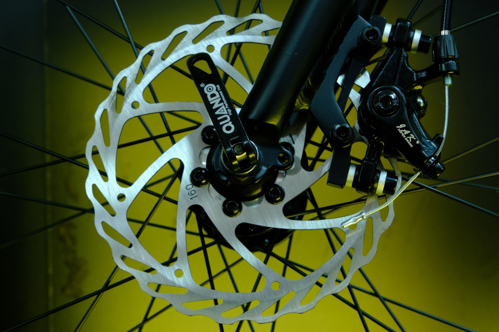 LORAK FAT SE Матовый Чёрный/Жёлтый рама 19 (на рост 171-182)