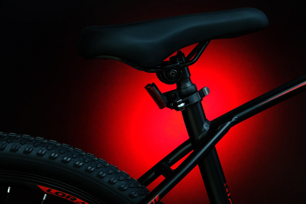 LORAK Safe 29 Cassete Матовый Чёрный/Красный 21р (на рост 183-190)