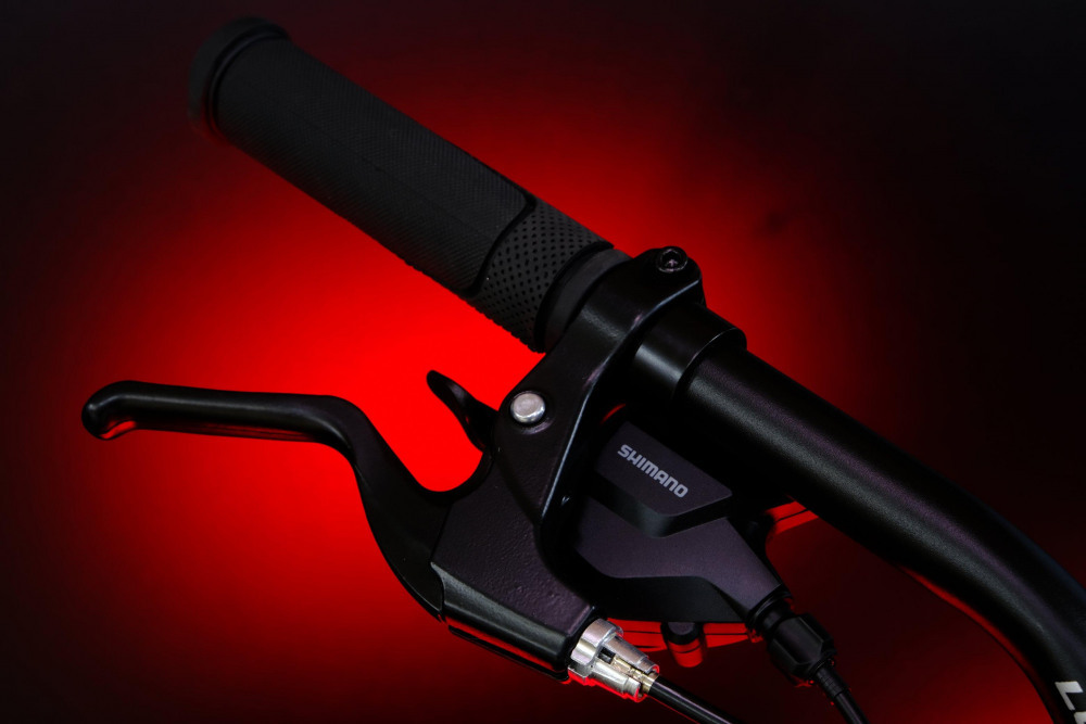 LORAK FAT Safe 26 Матовый Чёрный/Красный рама 21 (на рост 183-190)