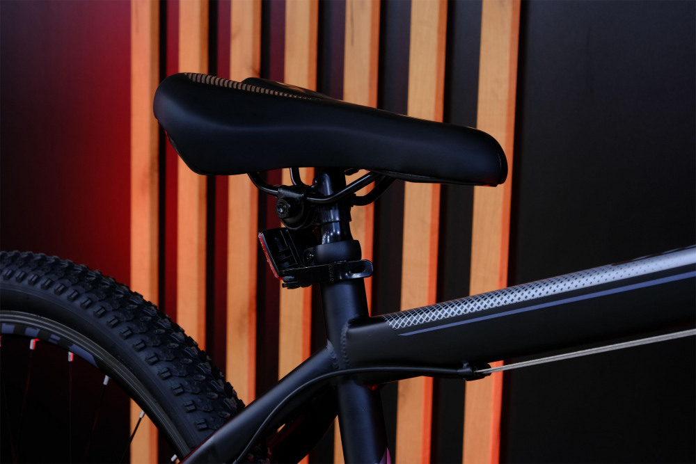 HEAM ALPHA 29 Prom Матовый Чёрный/Серый рама 19 (на рост 171-182)